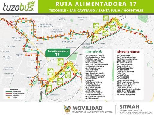 🚨 DESVÍO OPERATIVO🚨
VIERNES 8 DE MARZO 17:00 HORAS.