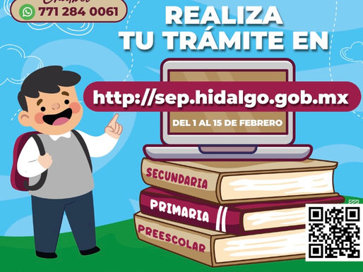 Preinscripciones Hidalgo 2024