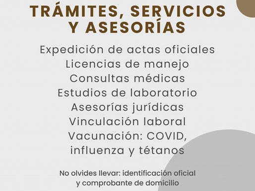 ¡Llegó la feria de servicios con #GobiernoItinerante! 🪪