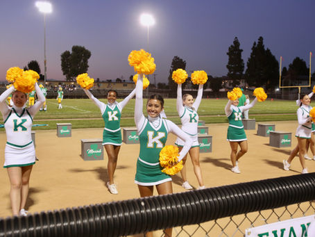Kennedy Cheer and Song Game Day Photos