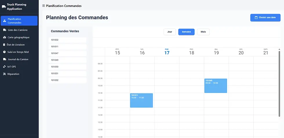 application planning transport