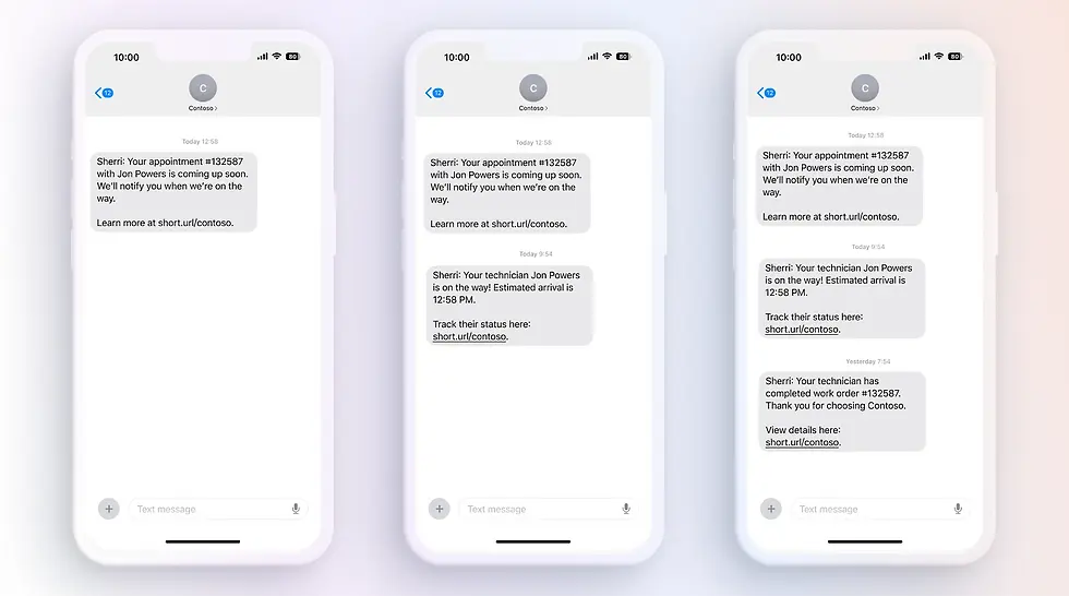 Notification client en temps réel