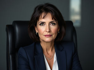 Eine sitzende Business-Frau, welche weiss, welche Fehler sie langfristig Geld kosten und sie diese mit diesen Tipps zu vermeiden weiss