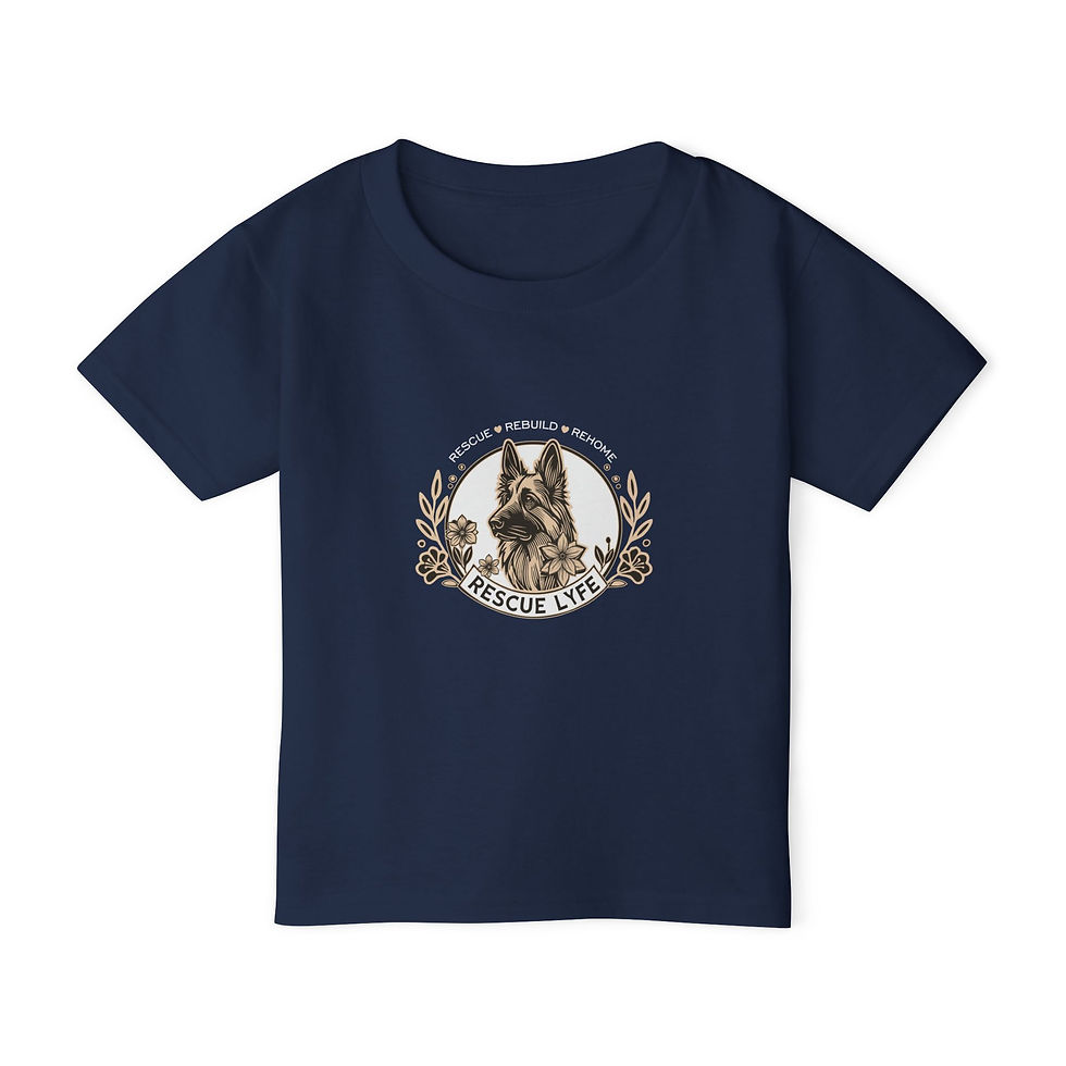 Thumbnail: Rescue Lyfe Toddler T-Shirt | Be a Hero, Adopt!