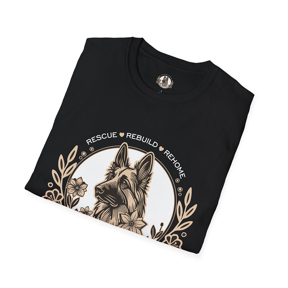 Thumbnail: Rescue Lyfe Unisex Softstyle T-Shirt - Celebrate Compassion for Pets