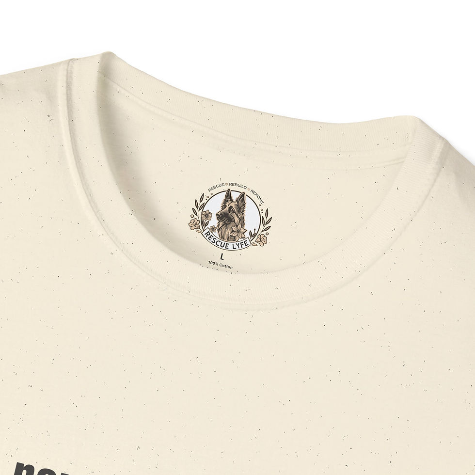 Thumbnail: Rescue Dog Lover T-Shirt, Unisex, Pet Adoption Gift