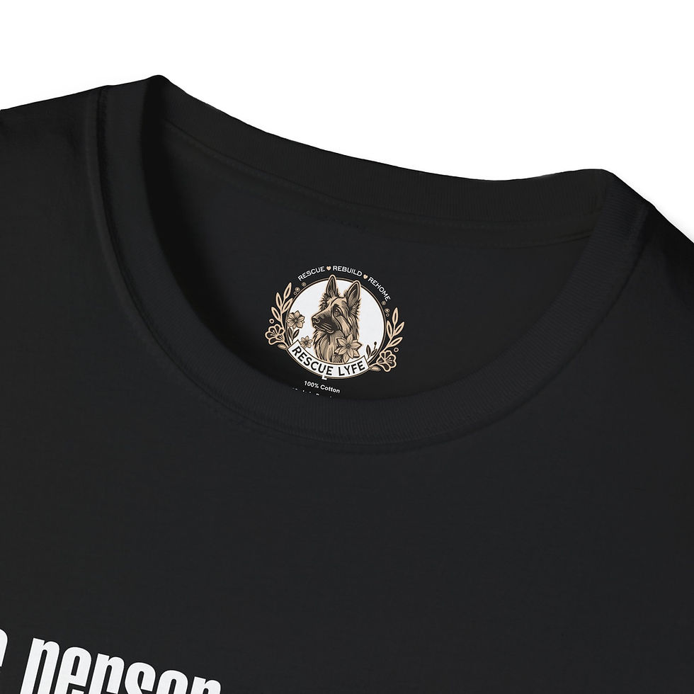 Thumbnail: Unisex Rescue Dog Love T-Shirt | Dog Lover Gift | Animal Rescue Tee