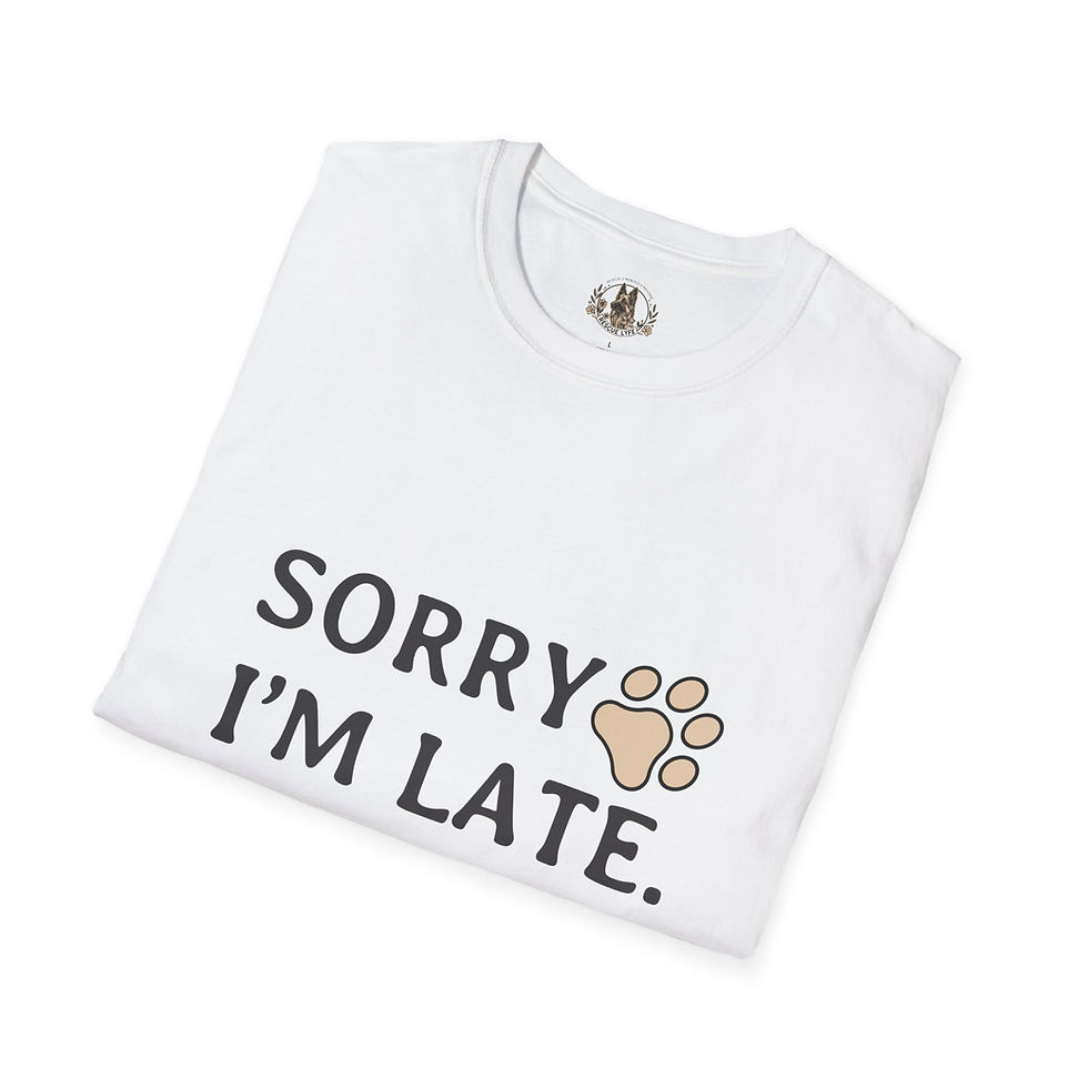 Thumbnail: Whimsical Dog Lover T-Shirt, Pet Rescue, Animal Lover Gift, Dog Mom Shirt