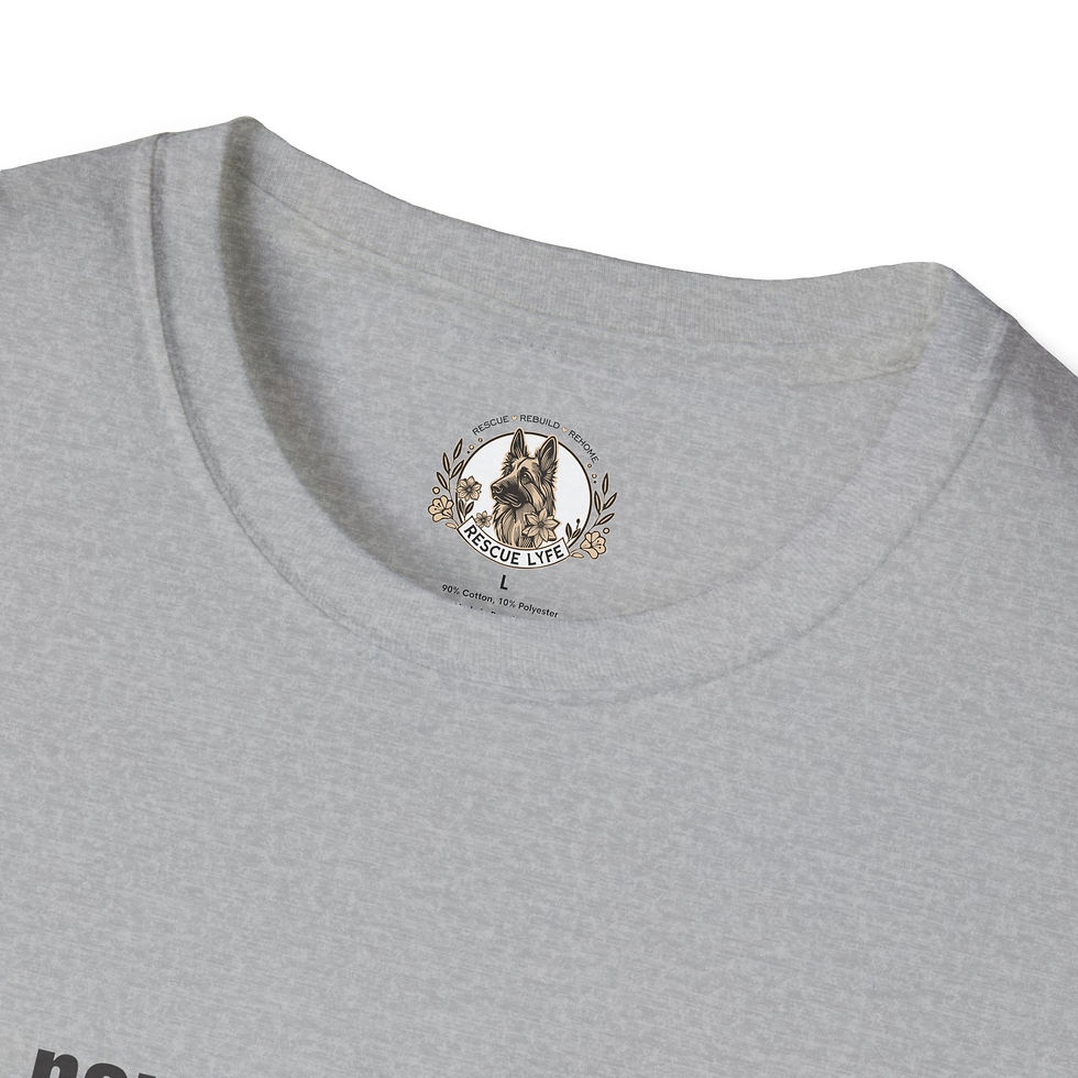 Thumbnail: Rescue Dog Lover T-Shirt, Unisex, Pet Adoption Gift