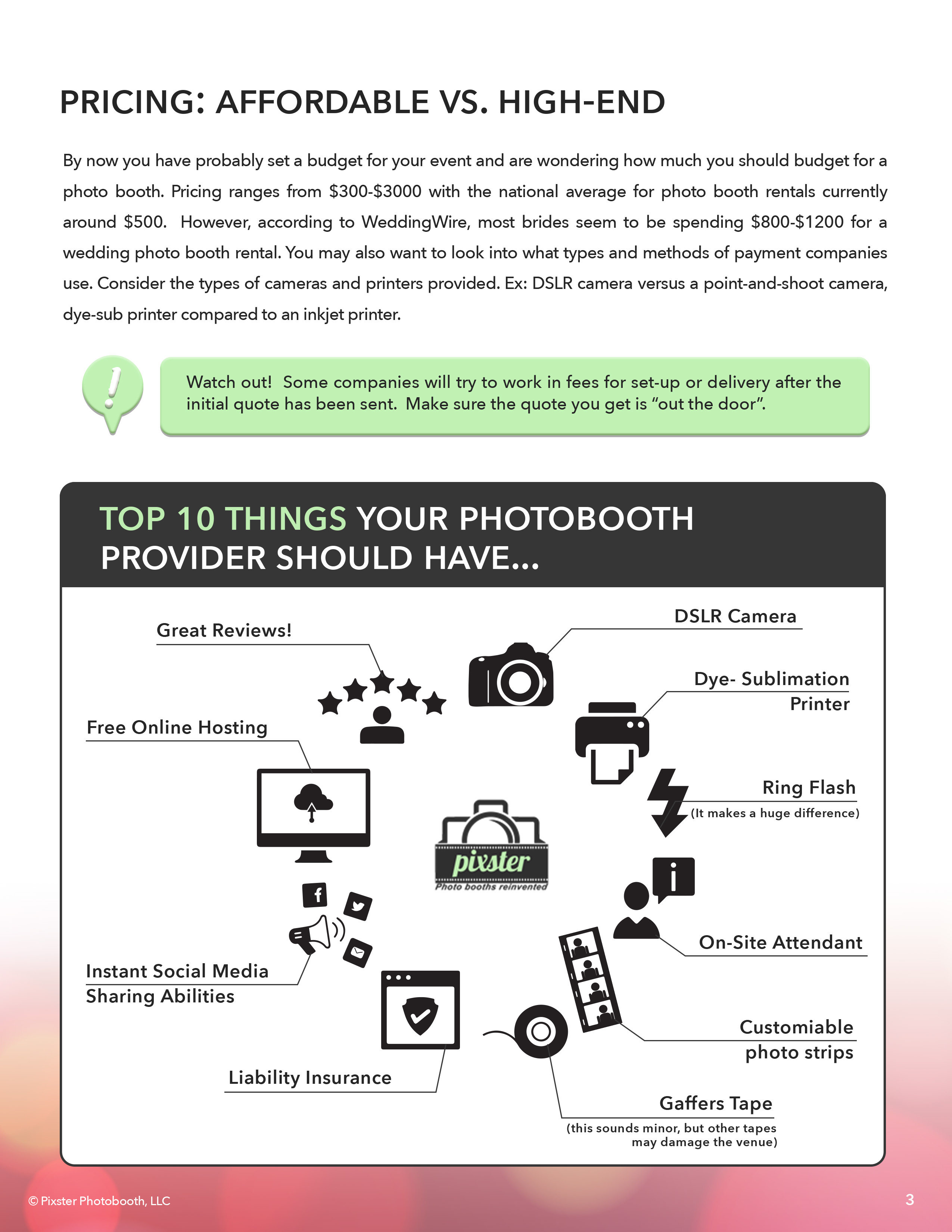 social booth guide social booth guide