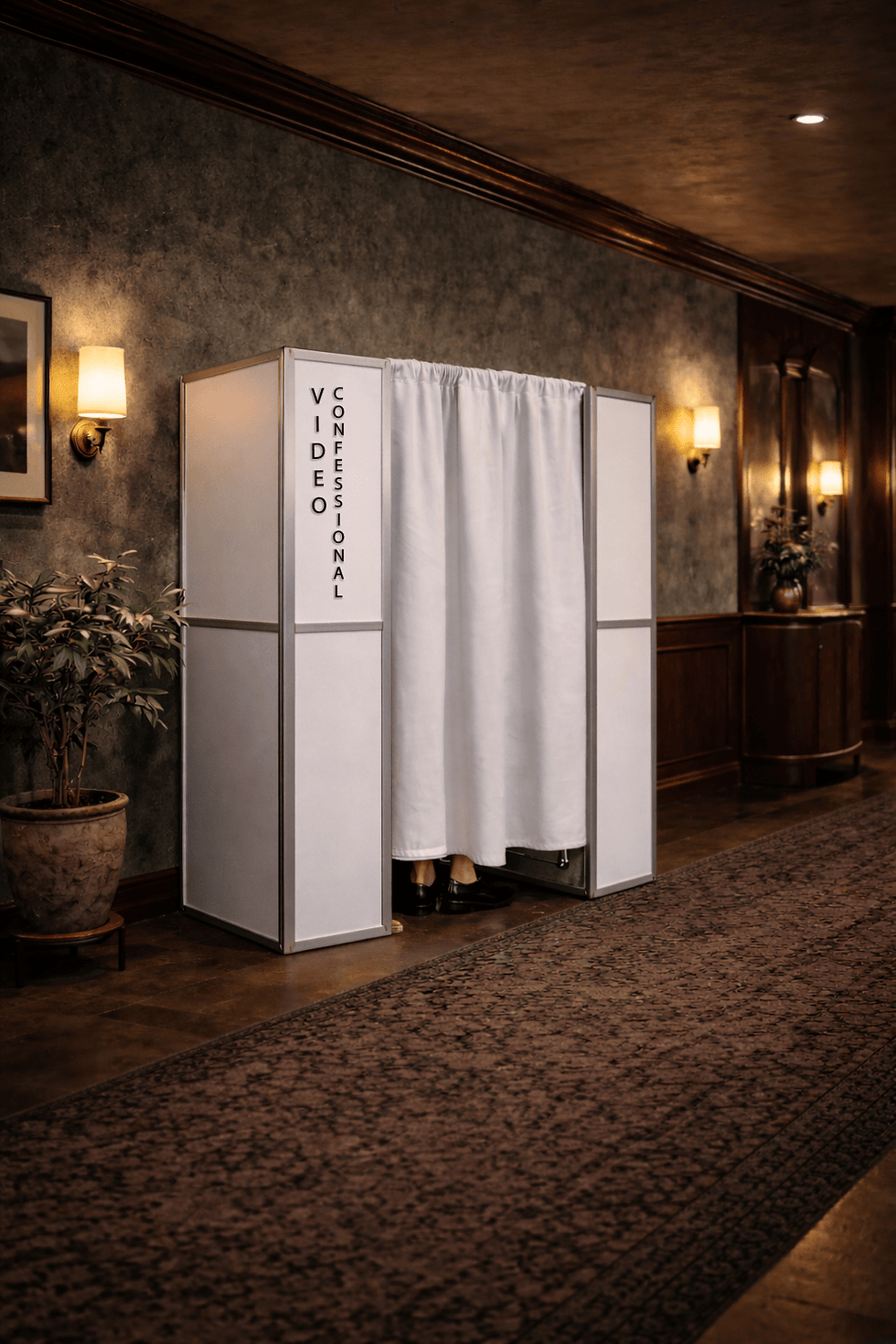 Enclosed Booth