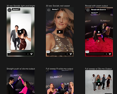 Glambot Marketing Materials