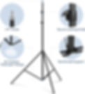 サムネイル： 20lb capacity light stand