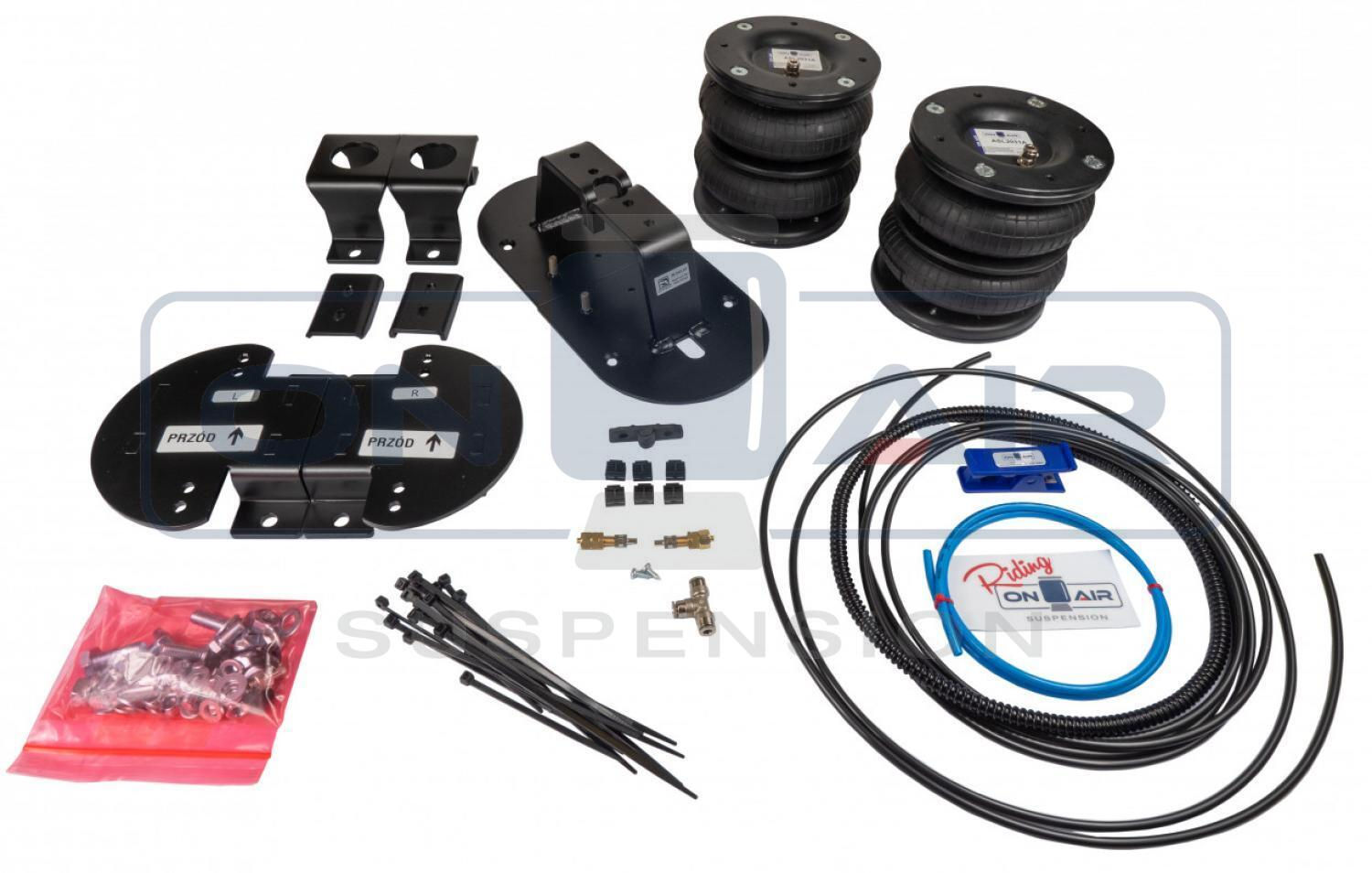 Iveco Daily 35S, 35C-50C Rear Semi-air Kit