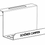 Miniaturbild: Kleine Fensterbank – 20cm, für Wandstärke von 41 - 61 mm