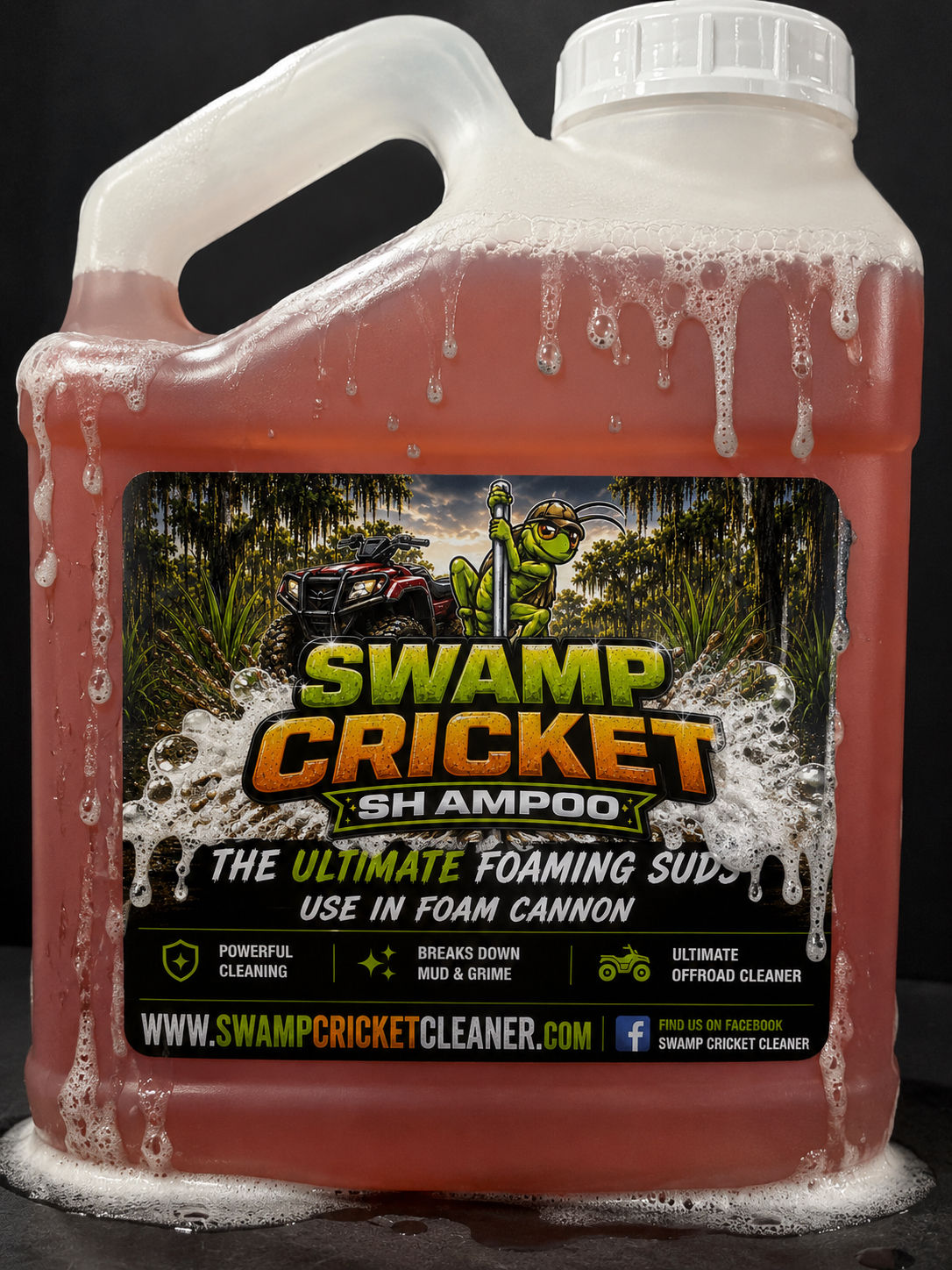 Swamp cricket pre soak shampoo concentrate