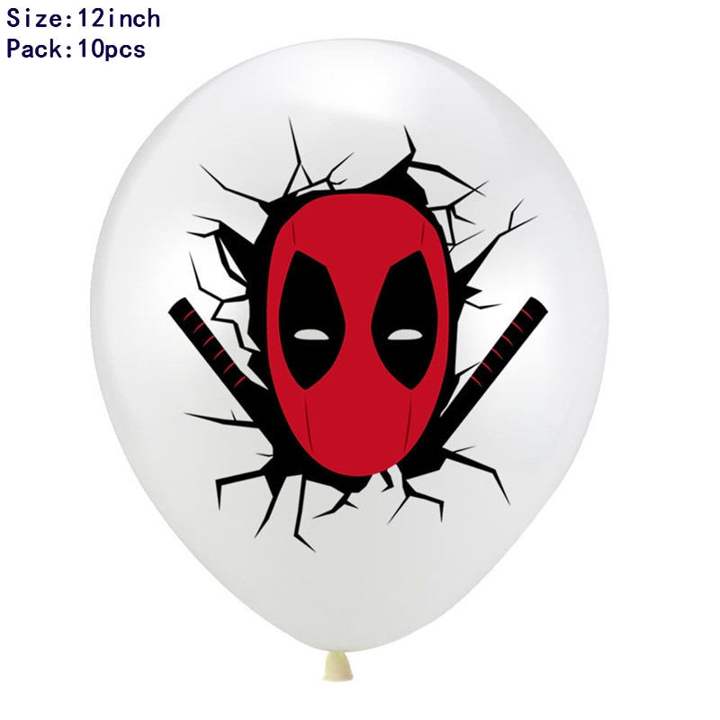 Thumbnail: 10pcs Disney Party Balloons Super Hero Latex Balloon Birthday Party Kid's Toy 