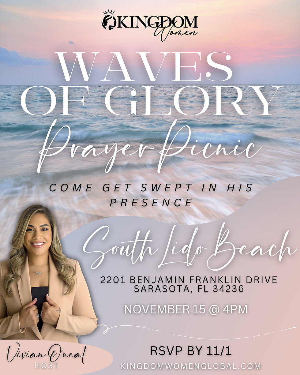 Waves of Glory Prayer Picnic