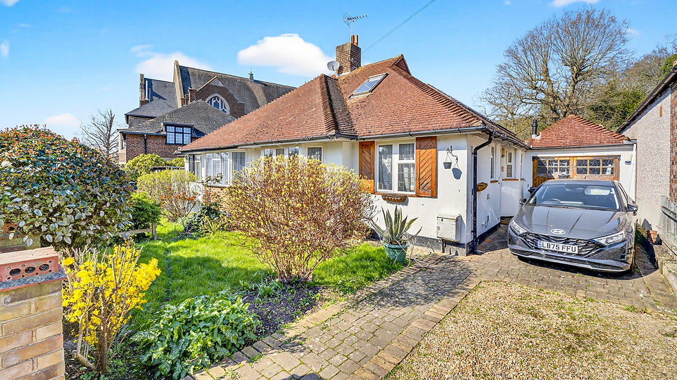 Exterior For Sale 4 Bedroom Semi Detached Bungalow Waddington Way Crystal Palace SE19