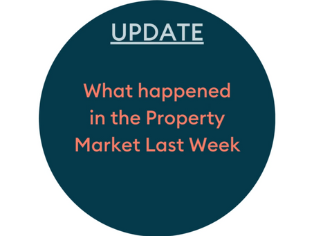 What happened in the property market last week Week 16 of 2024
