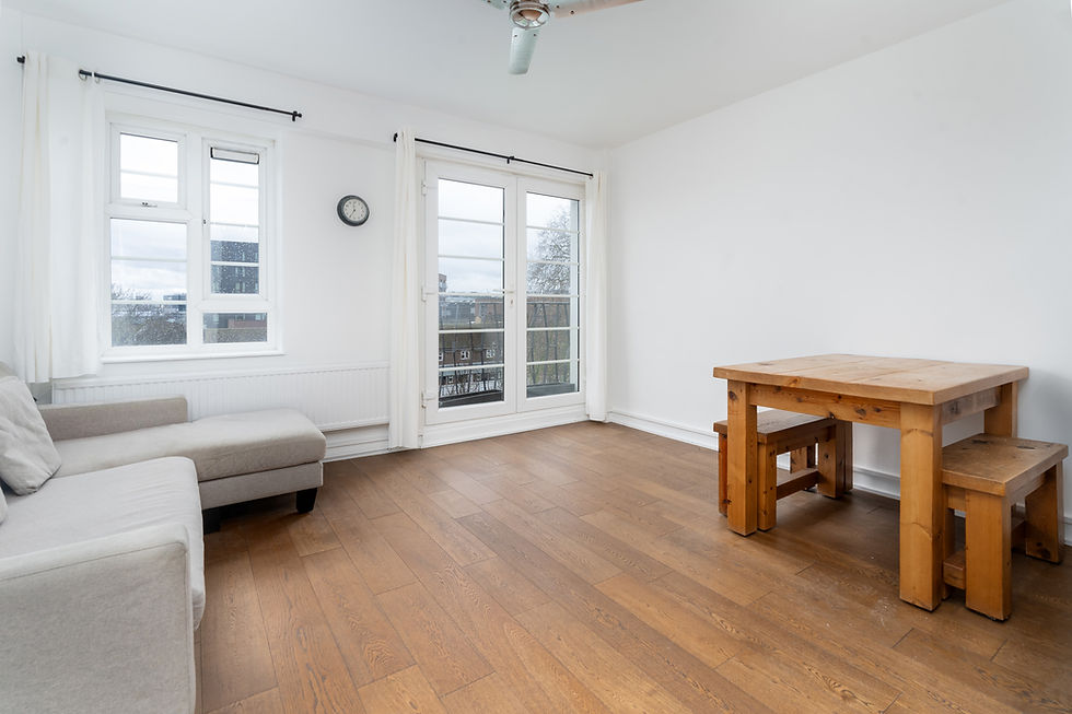 Kitchen Living Room To Let 1 Bedroom Flat Torbay Court Camden London NW1www.steele.london  