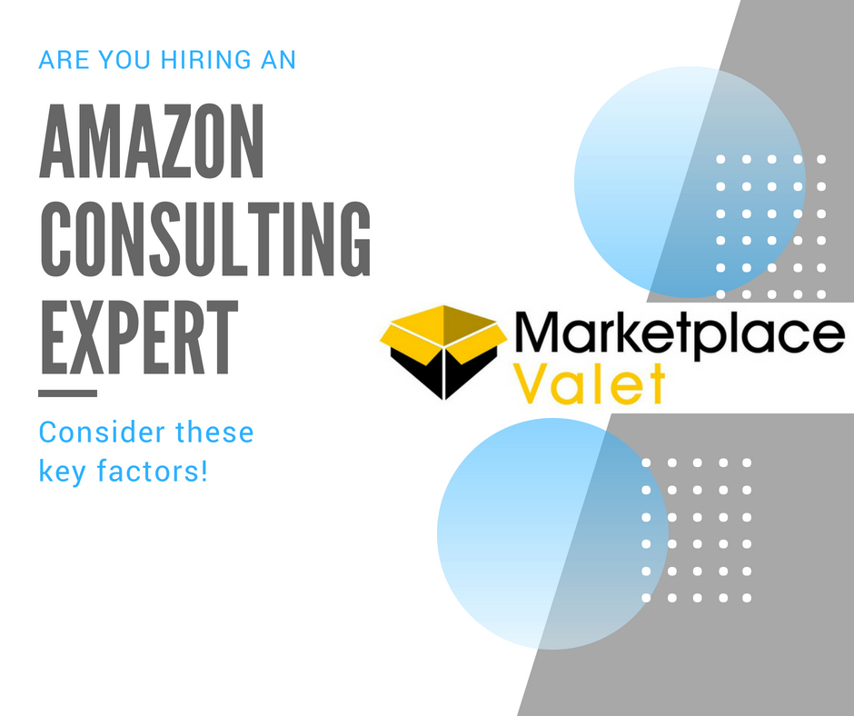 Is your company hiring an amazon consulting expert? If so, you had bet