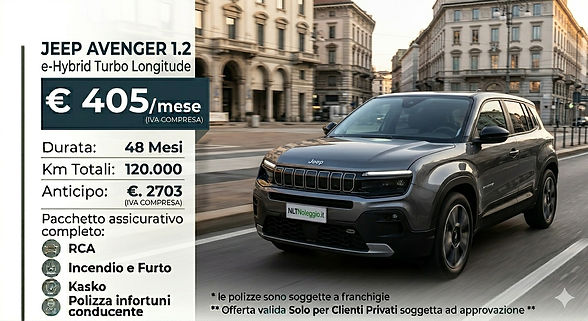 JEEP AVENGER 1.2 e-Hybrid