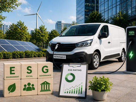 Noleggio lungo termine veicoli N1 sostenibilità certificata