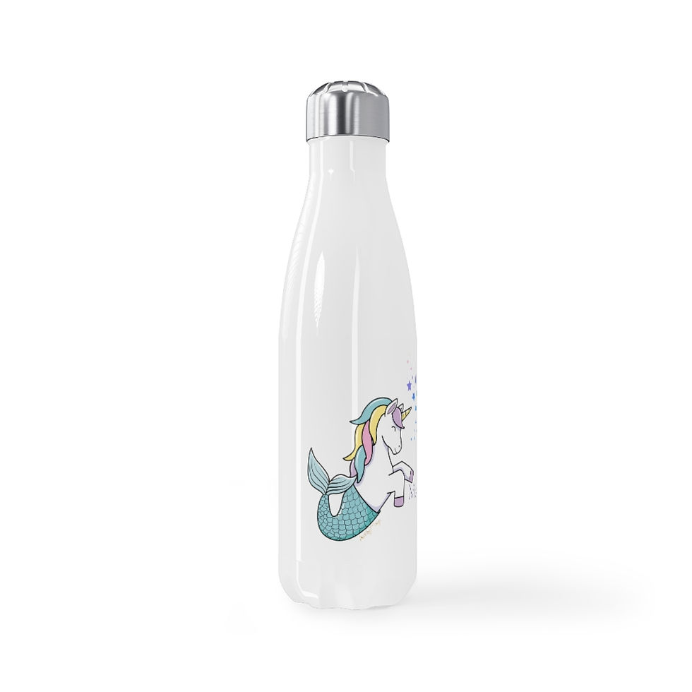 Thumbnail: Stainless Steel Water Bottle, 17oz