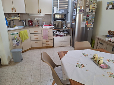 מטבחון פרטי בדיור מוגן בבית הדר עין השופט