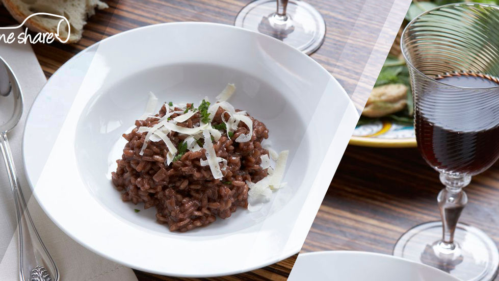 【意大利紅酒飯 Risotto all'Amarone】