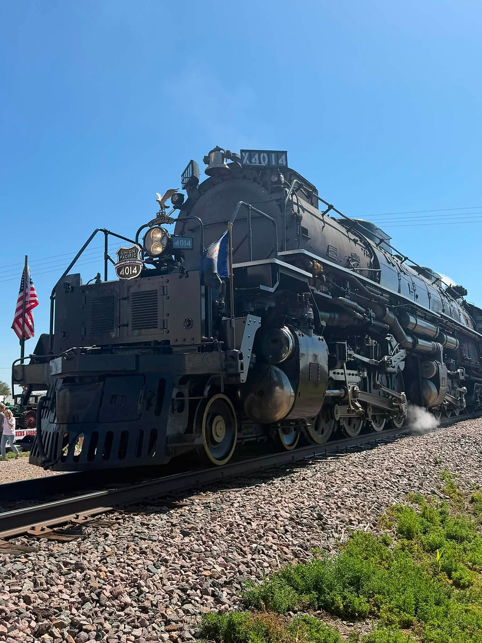 Chasing History: Seeing the Big Boy Steam Locomotive in Western Kansas