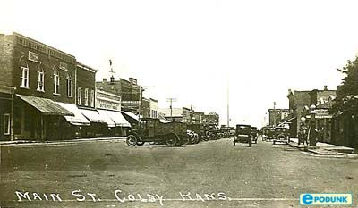 Main Street Downtown Colby