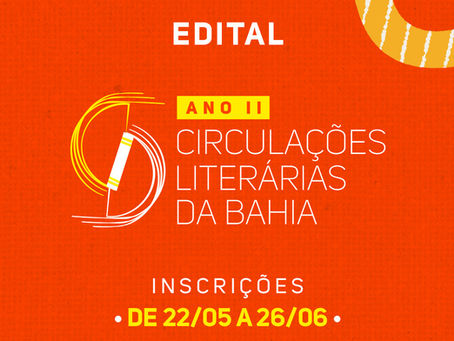 Artistas da palavra da Bahia podem se inscrever em edital de circulação