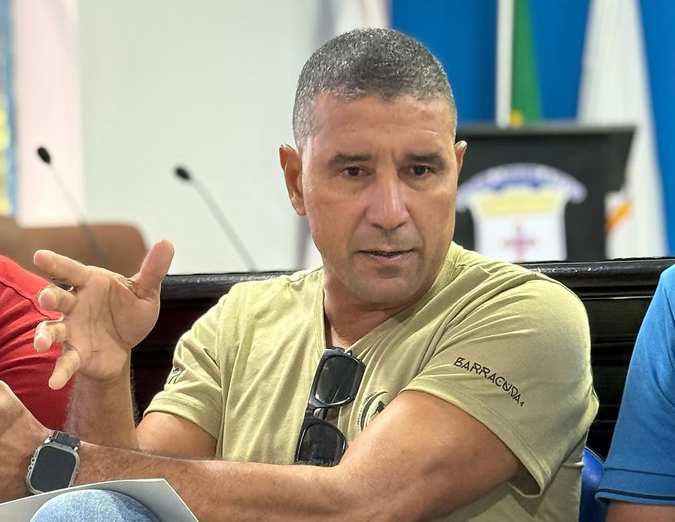 Secretário de Esporte e Juventude de Itacaré, Alisson Reis