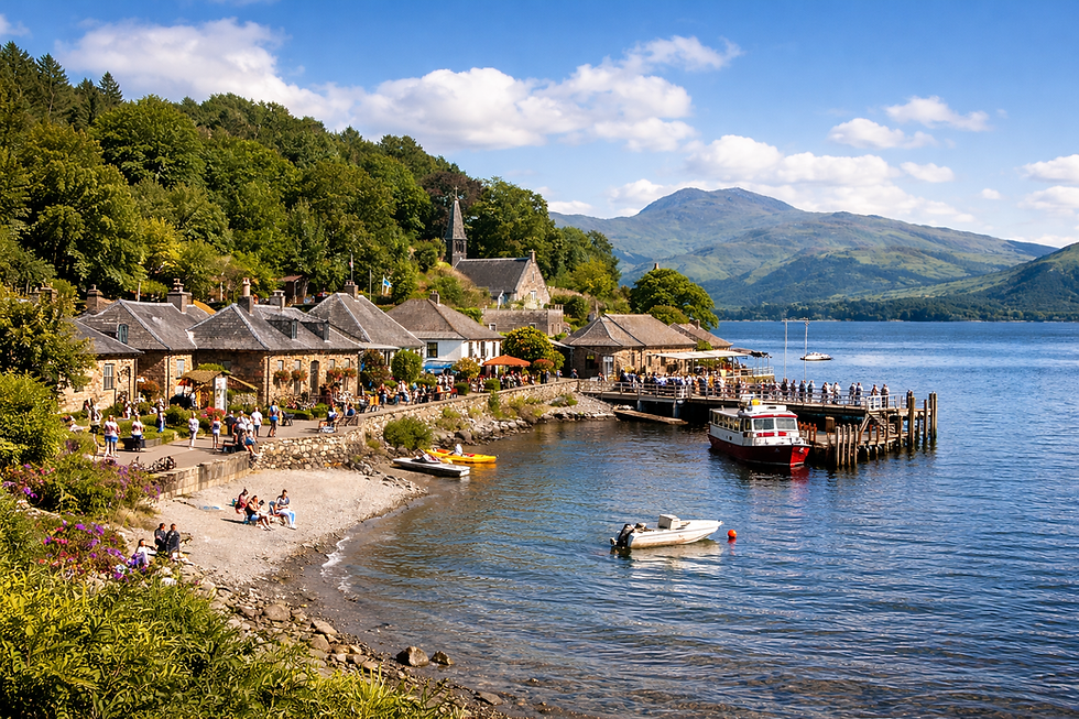Luss and Loch Lomond Trip