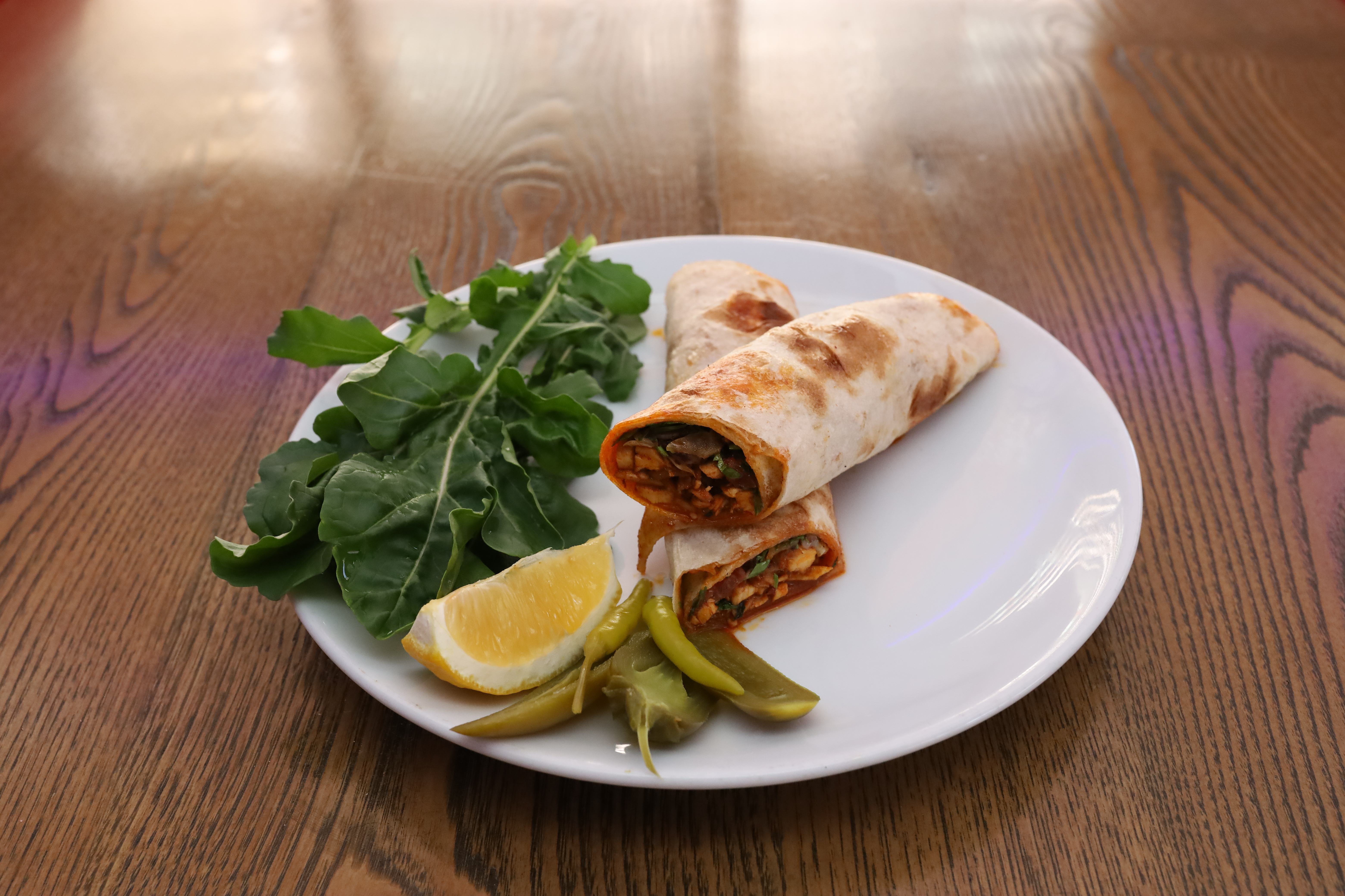 Arranged Food and Objects