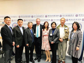 Dr. Yuhsien Wu Selected to Join Senator Tim Kaine’s “Round-table” Discussion