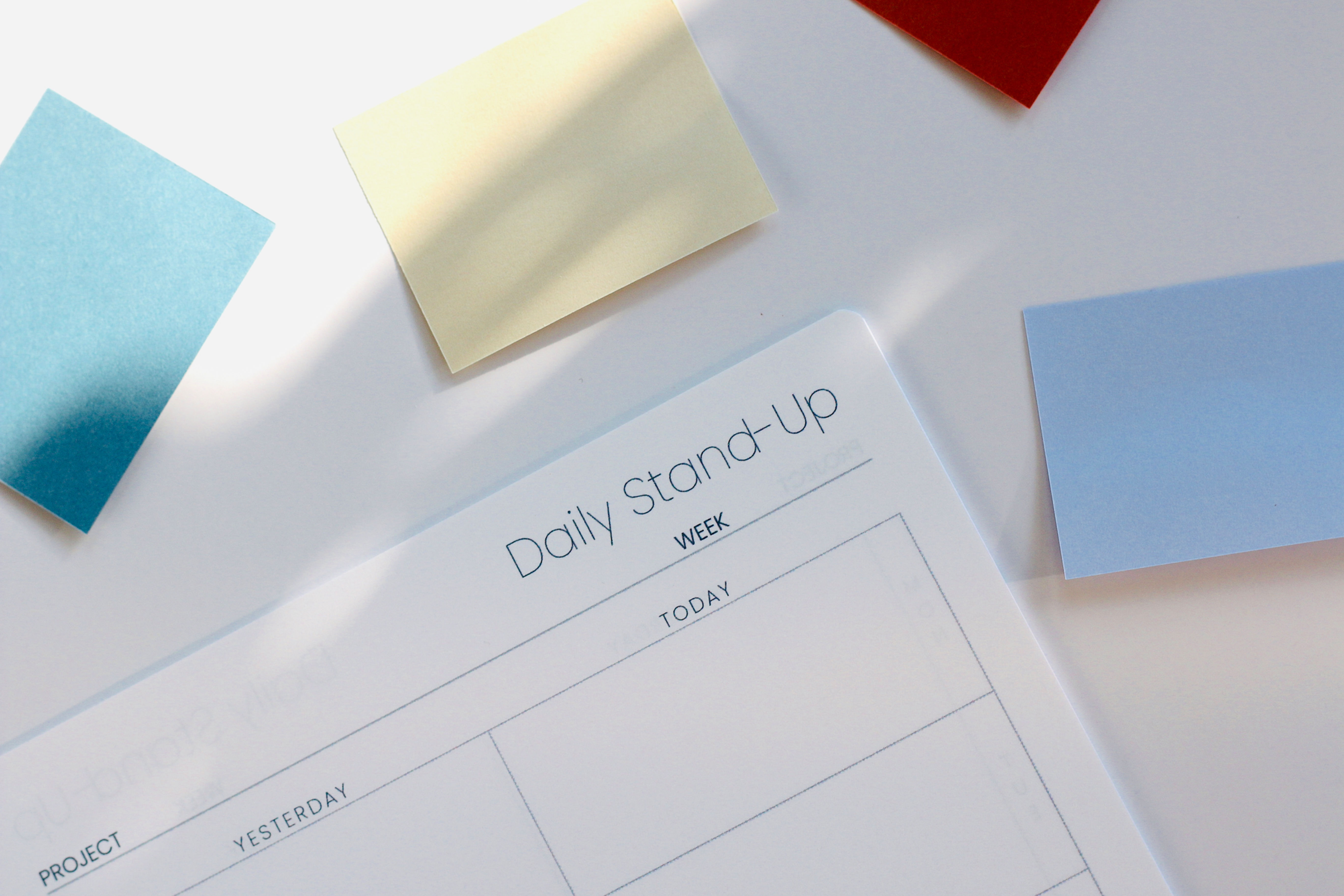 Daily Stand-Up Notes