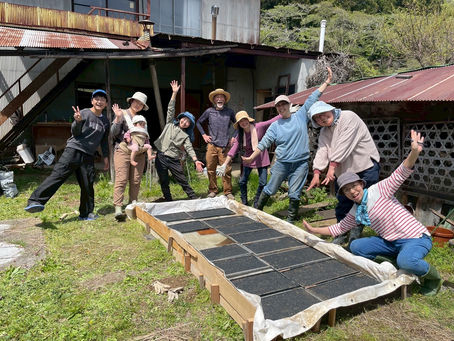 お米の種まきを地域の仲間たちと
