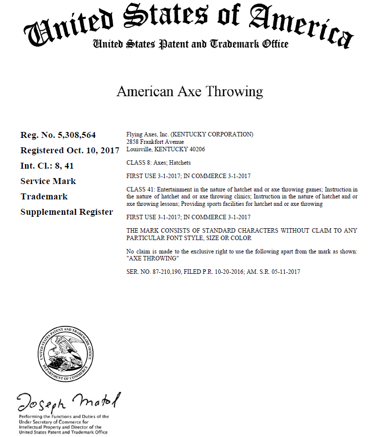 uspto trademark