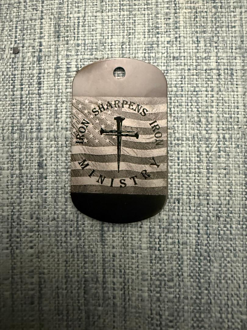 dog tag ISIM flag