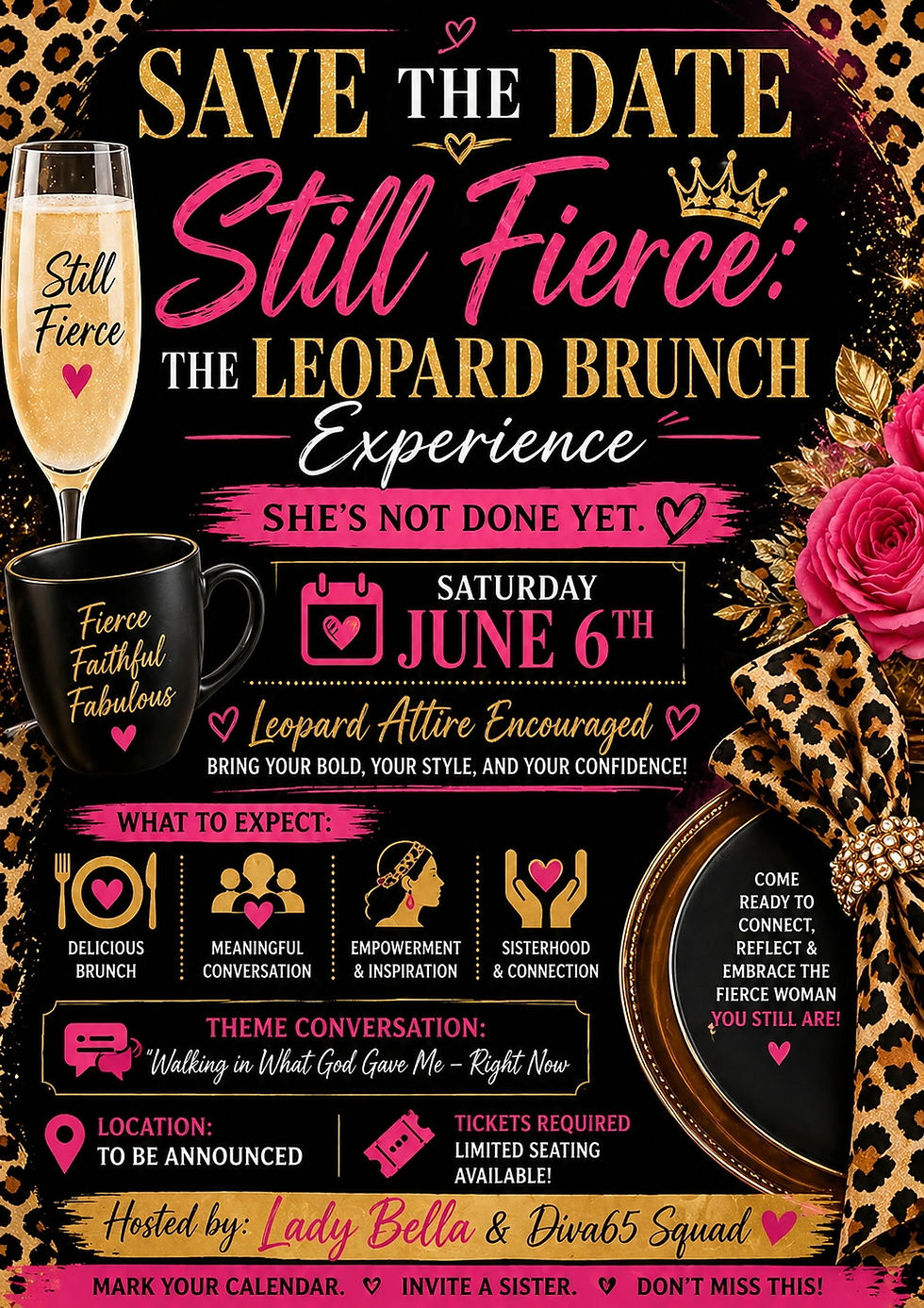 Still Fierce The Leopard Brunch