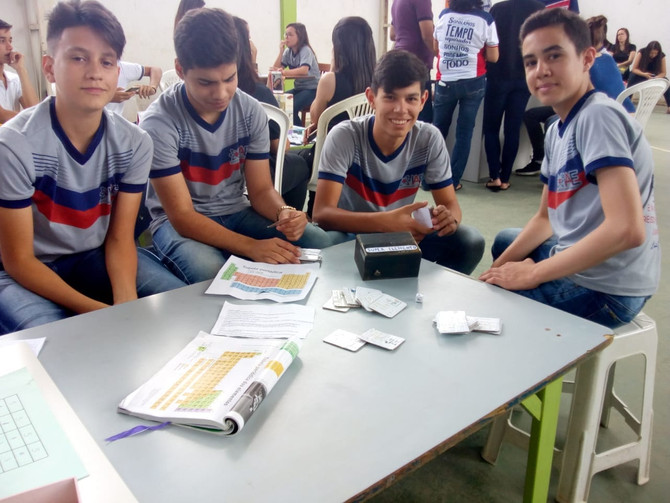 Gincana de Química: diversão e estudos sobre a Tabela Periódica dos Elementos