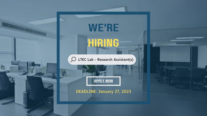 LTEC Lab is Hiring
