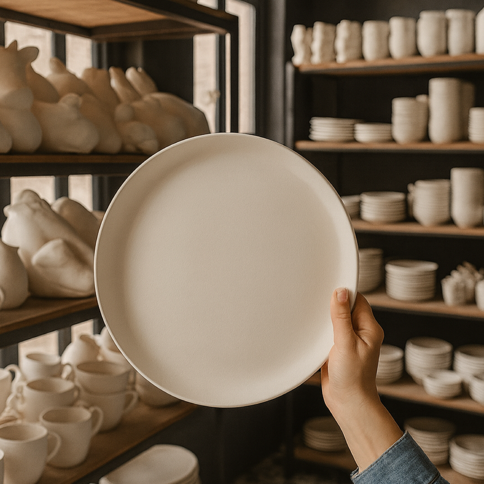 Clay Cafe Bisque Platter