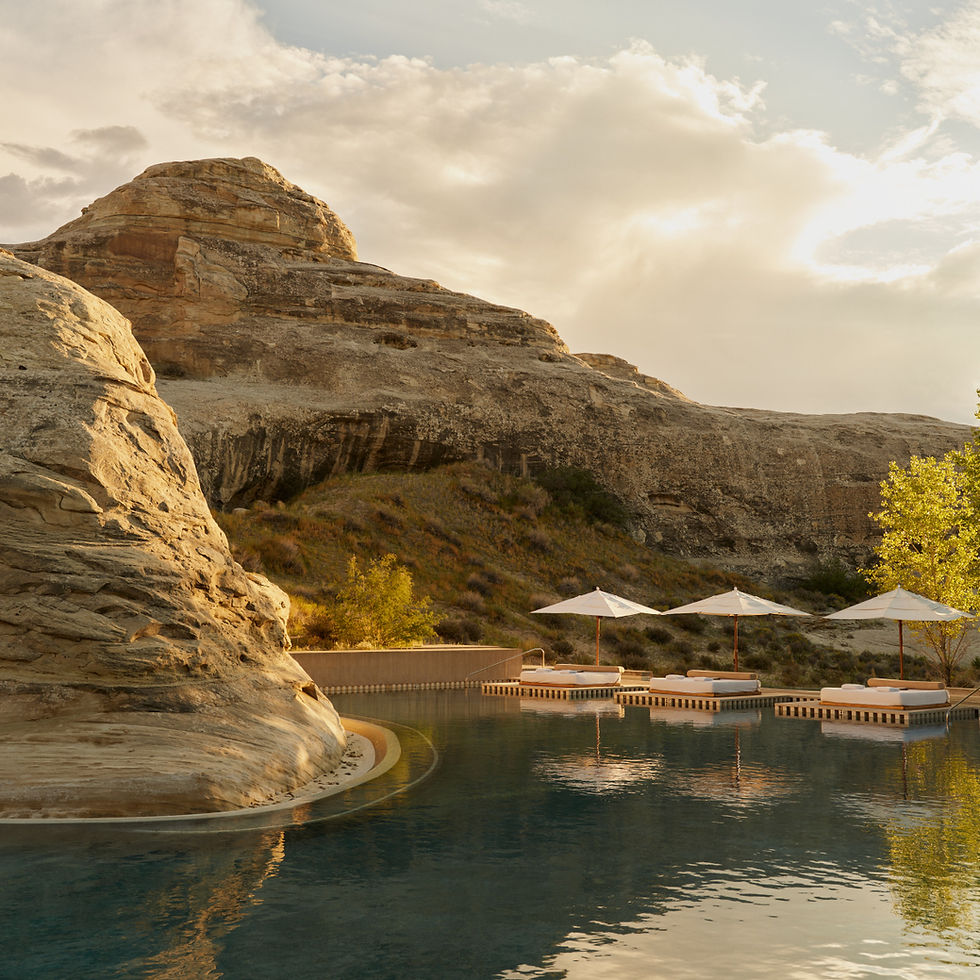 Sarah Ives Luxury Travel - Amangiri USA - main pool