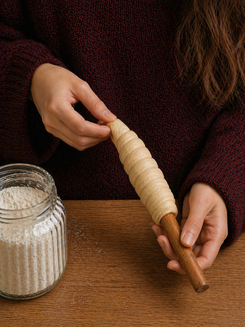 Wrapping Dough