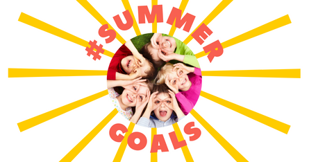 Summer goal setting with kids