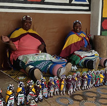 vervic travel - ndebele ladies handcraft
